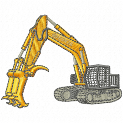 Construction Machinery Vehicles Embroidery Design 9 Construction Machinery Vehicles Embroidery Design 9